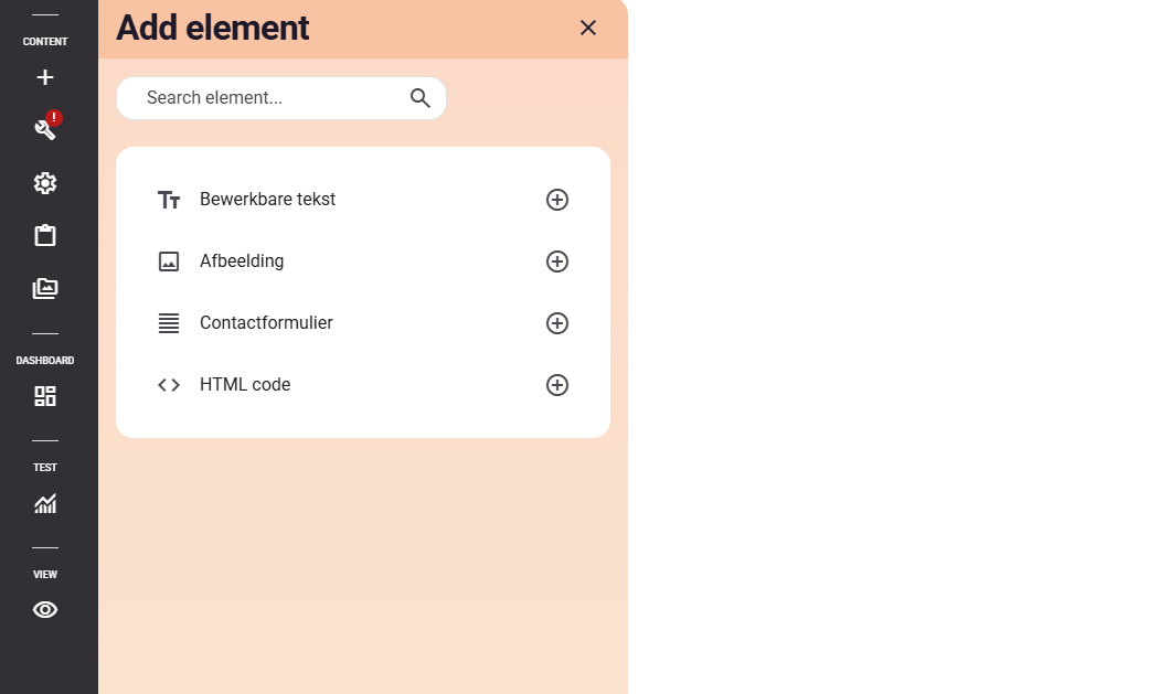 Add New Element